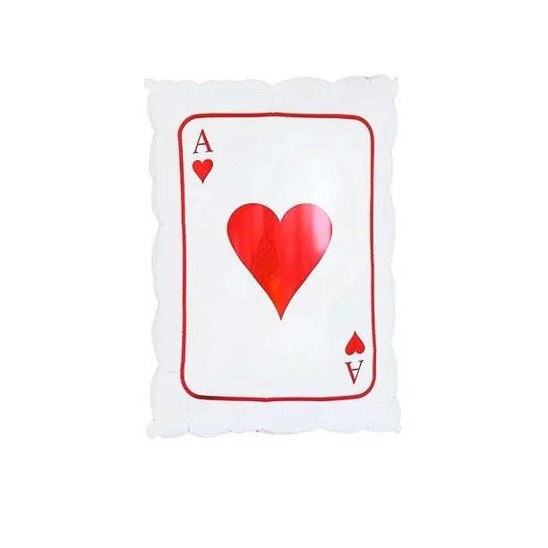 Casino Poker Card Foil Balloon 22”
