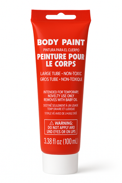 Body Paint - Red 3oz