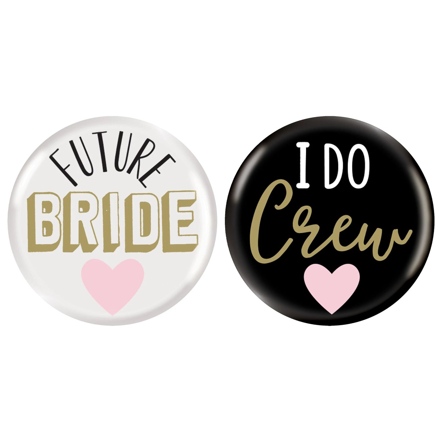 I Do Crew Bachelorette Buttons (x8u)