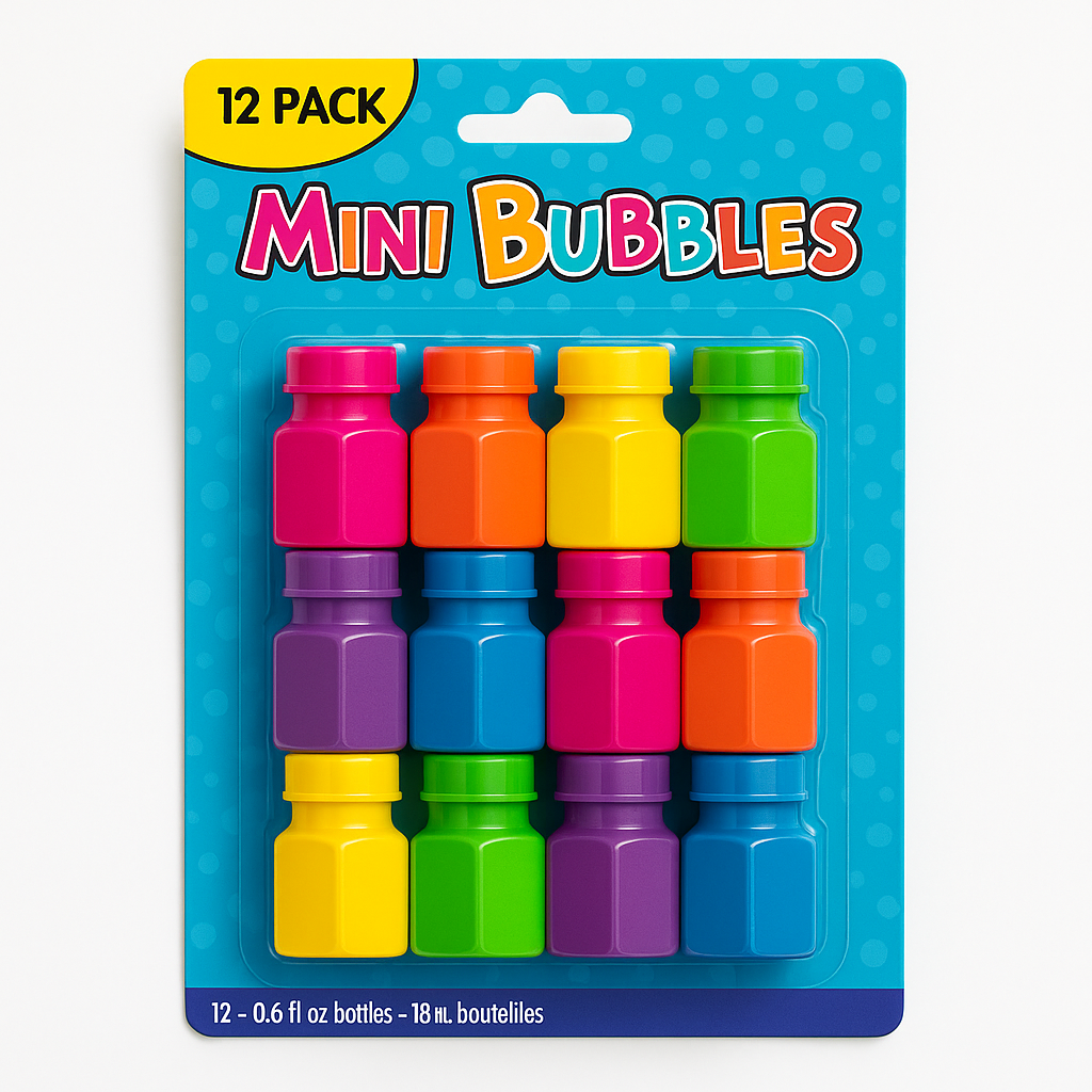 Mini Bubbles Burbujas (x12u)