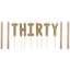 "Thirty" Golden Age Candle (x10u)