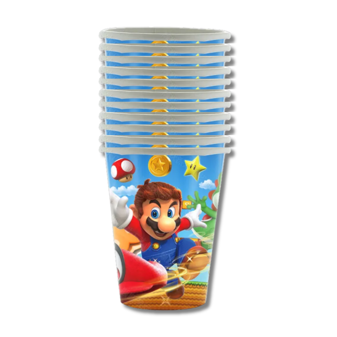 Vasos Mario Bros (x10u)