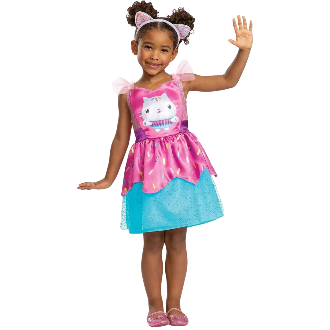 Cakey Cat Gabby Dollhouse Costume