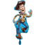 Globo Jumbo Woody Toy Story 44" (x1u)