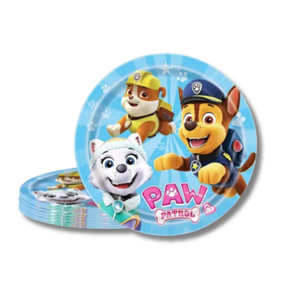 Platos 9" Paw Patrol Amigos (x10u)