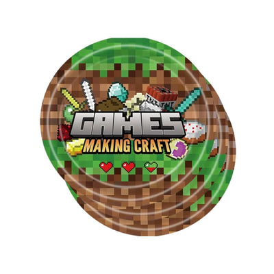 Platos Minecraft 9" (x10u)