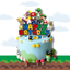 Cake Topper Mario Bros (x1u)