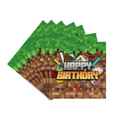 Servilletas Minecraft (x20u)