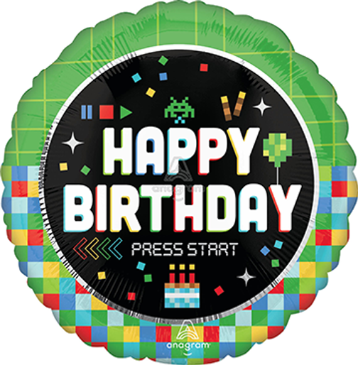 18" 8-BIT BIRTHDAY