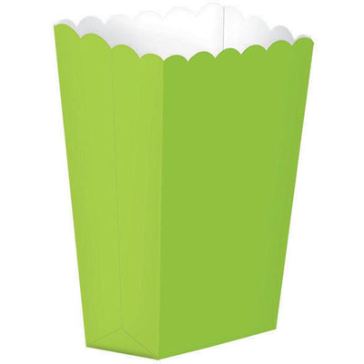 Popcorn Paper Box Lime 5pcs