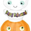 Globo Fantasma Sobre Calabaza Halloween Grande