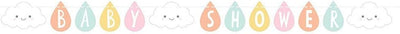 Sunshine Baby Shaped Banner "Baby Shower" (x1u)