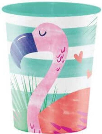 Flamingo Vaso Plástico 16oz