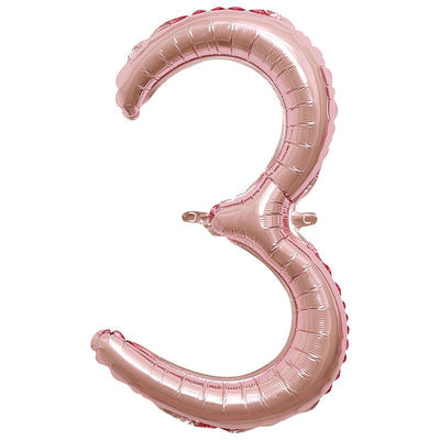 BALLOON/GLOBO ARFL SCRPT NUM "3" RS