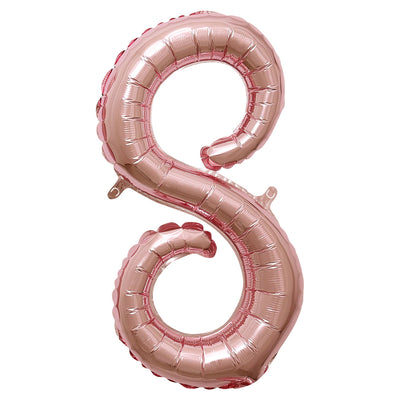 BALLOON/GLOBO ARFL SCRPT NUM "8" RS