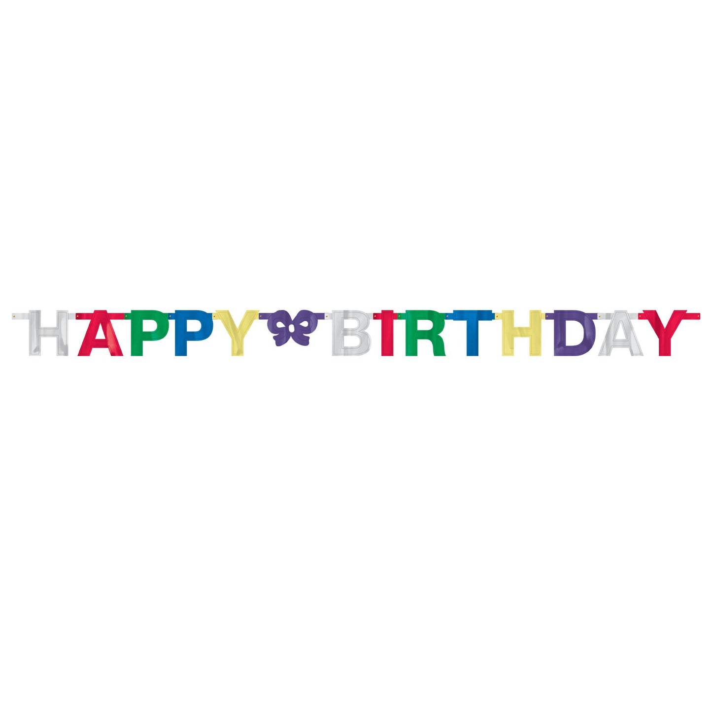 Happy Birthday Letter Banner - Multi