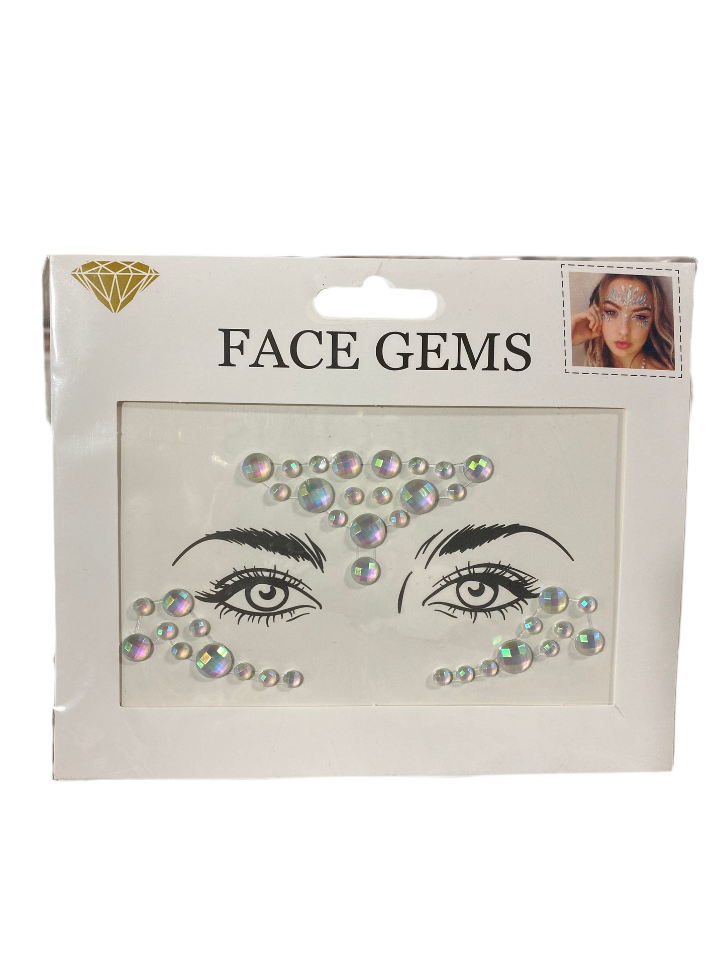 Glitter Gemas Faciales (14.5x16cm)