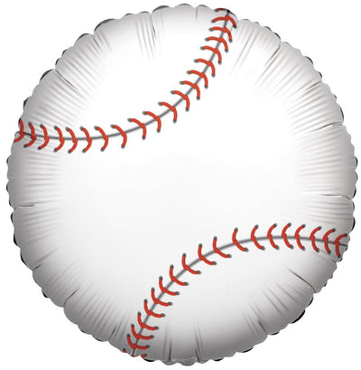 Baseball Foil Balloons 18"