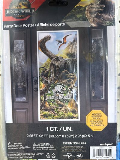 Jurassic World Door Poster