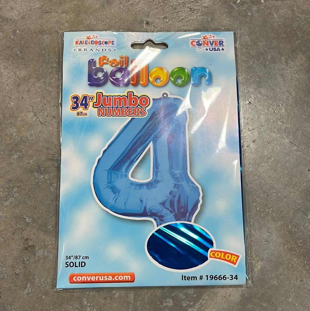 Globo Jumbo “#4” RoyalShape