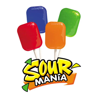 Sour Mania Lollipops 1oz