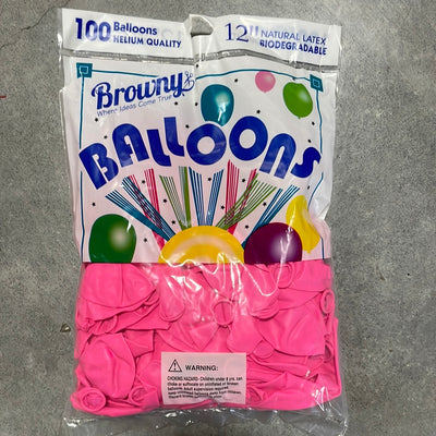 Globos 12” 100pcs - Pink