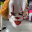 Máscara Clown Movie PVC Deluxe 10.24x8.27" con Cabello 2 Estilos