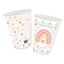 Retro Rainbow Vasos (x8u)