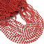 Red Bead Necklaces 12pcs