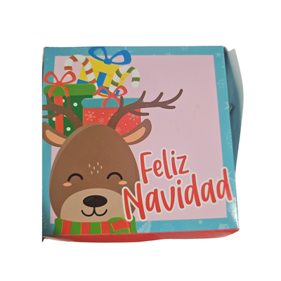 Caja Navidad Reno MEDIANA