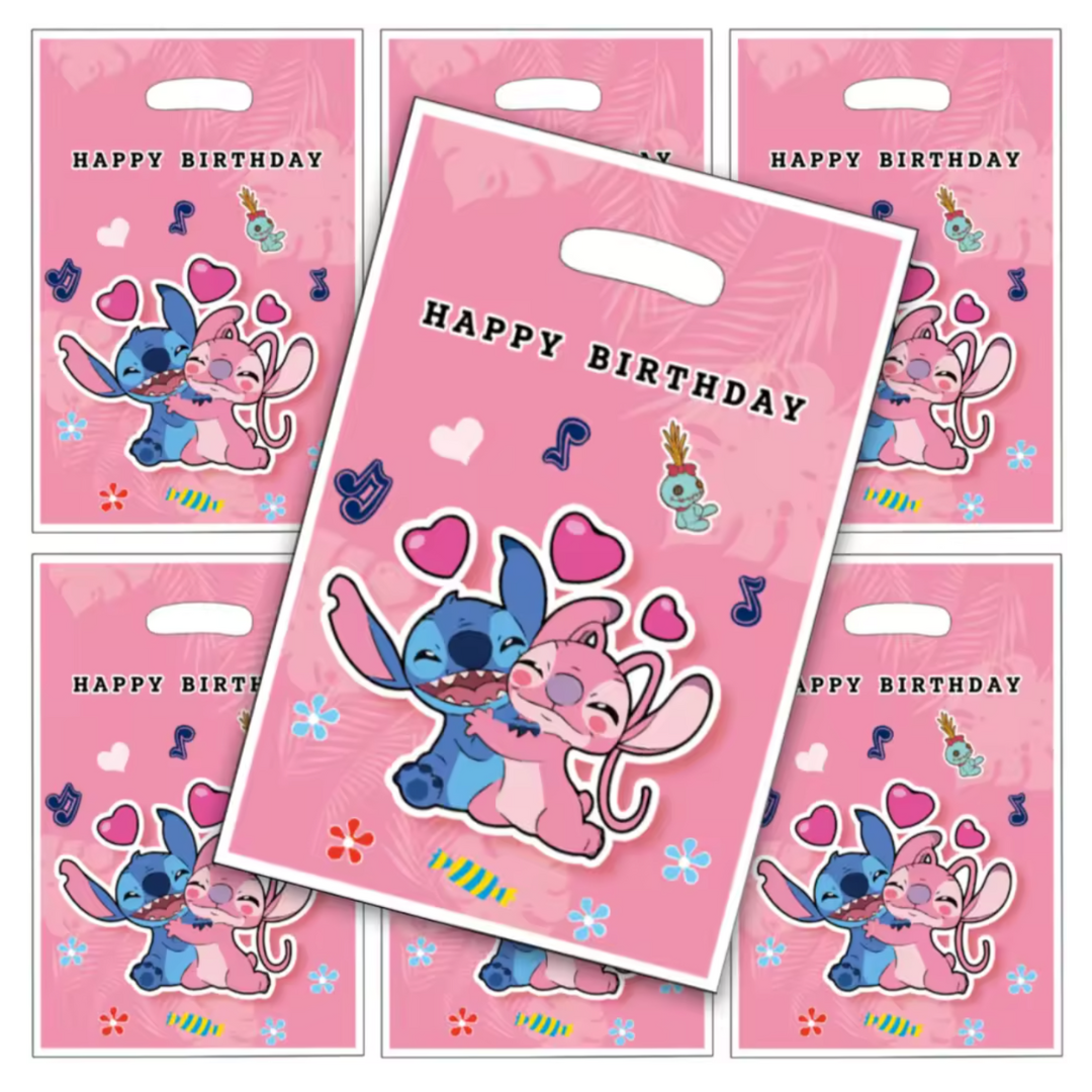 Stitch y Angel Bolsas (x10u)