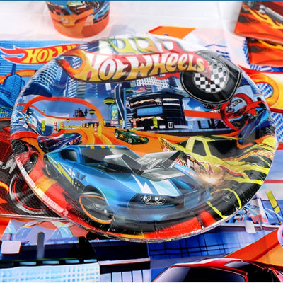 Platos Hot Wheels 7" (x10u)