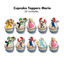 Cupcake Toppers Mario Bros (x24u)