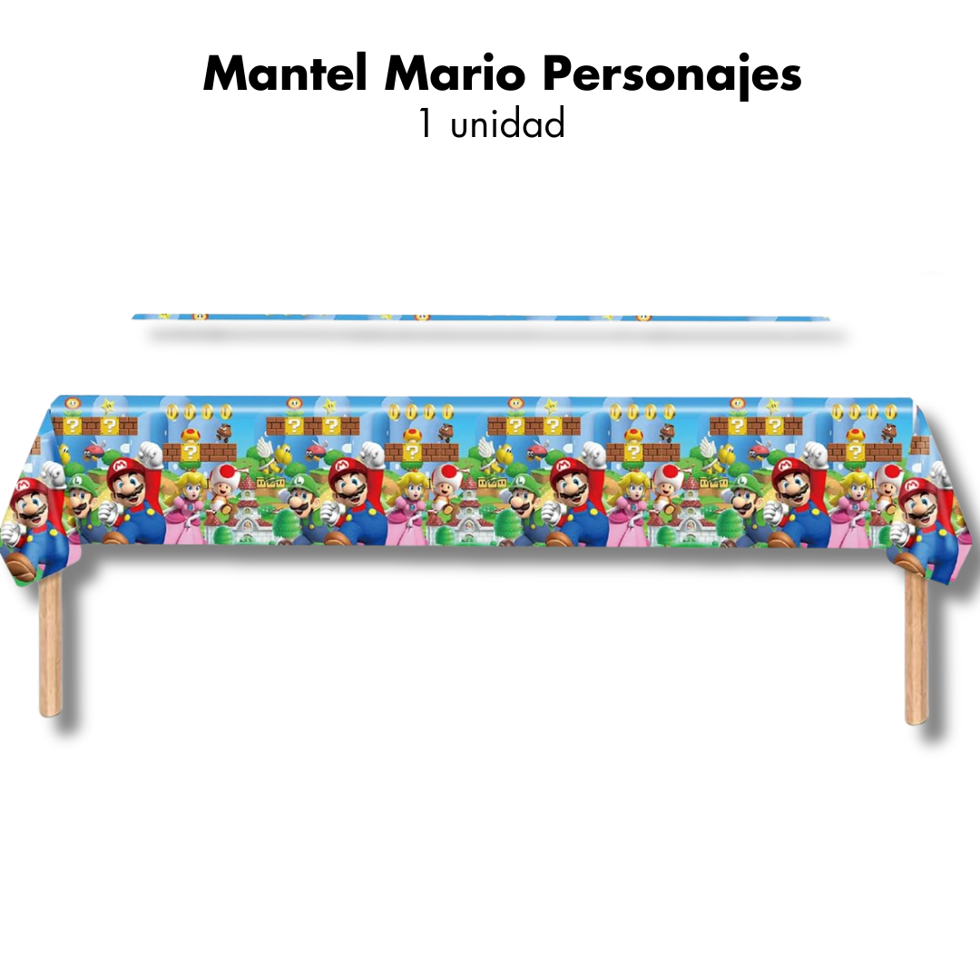 Mantel Mario Bros Personajes (x1u)