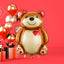 Globo Oso San Valentin 36"