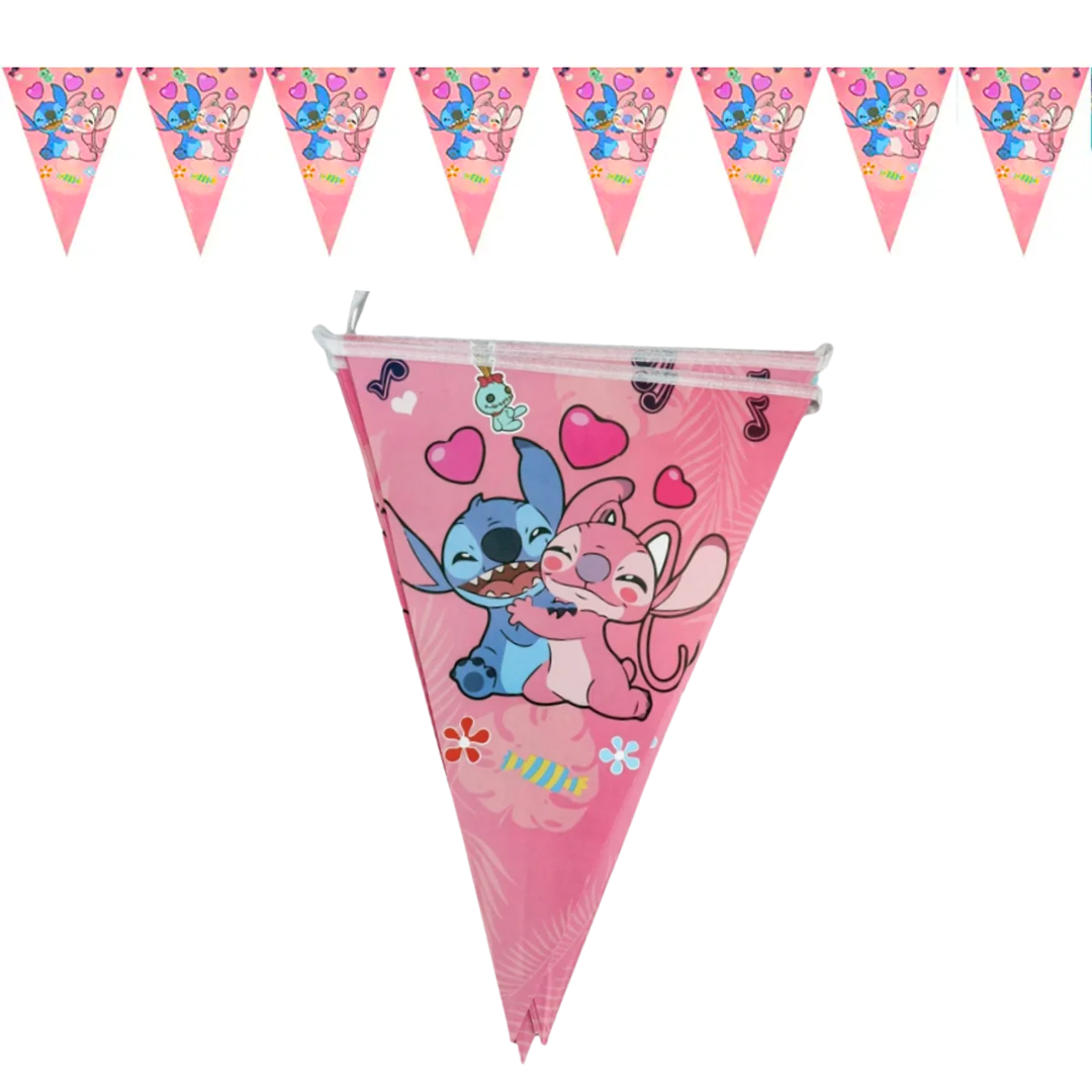 Stitch y Angel Banner (x1u)