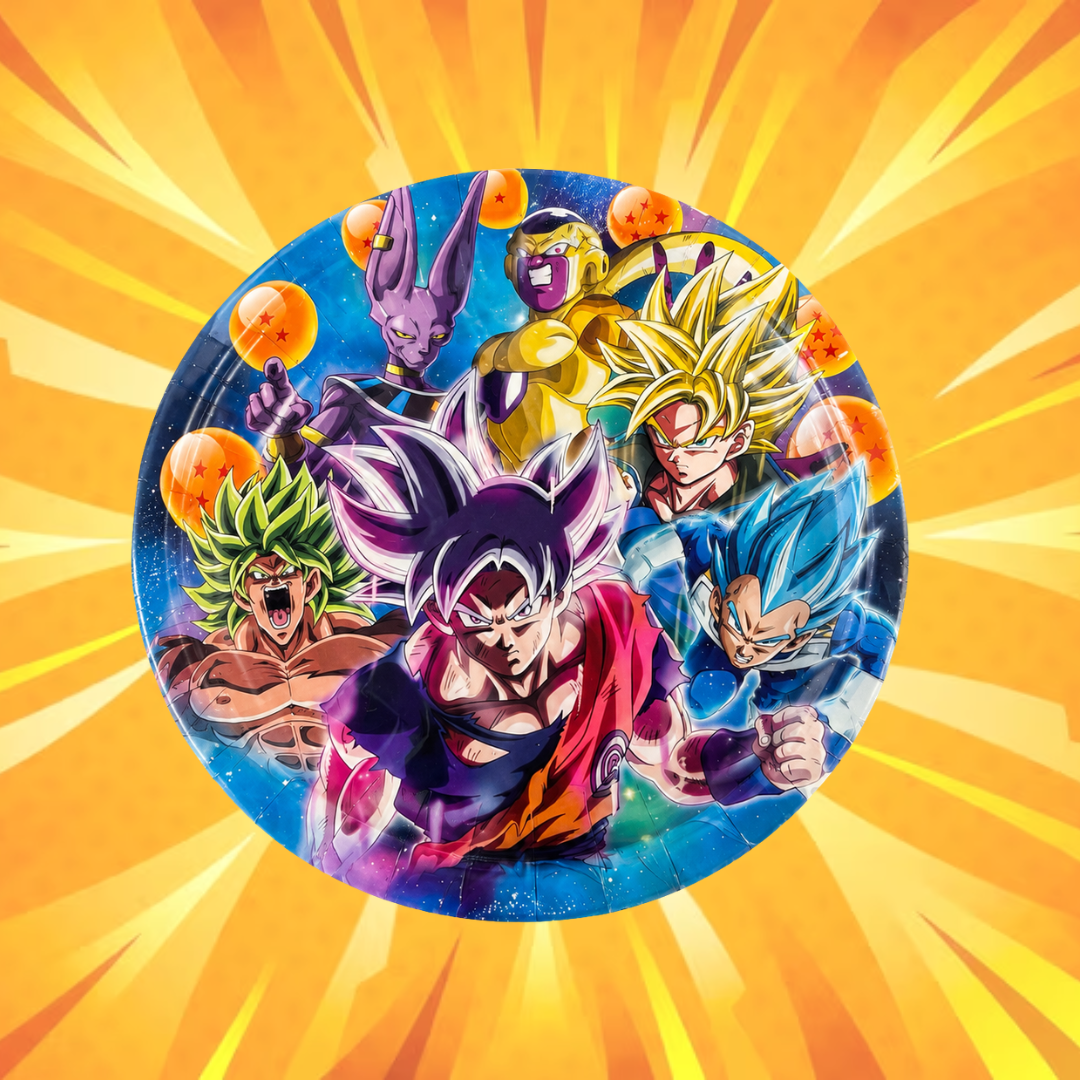 Dragon Ball Z Platos 7" (x10u)