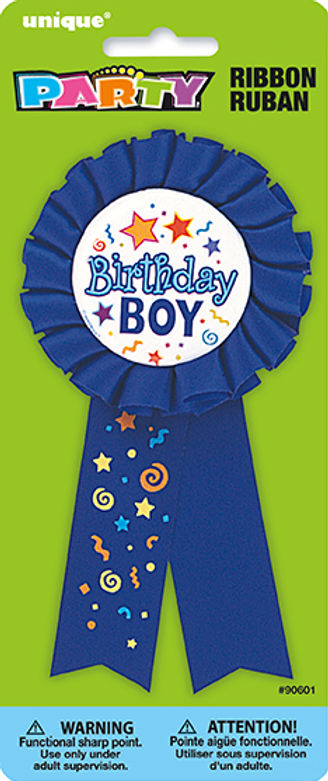 Birthday Boy Award Ribbon