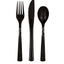 BLACK 18CT. CUTLERY