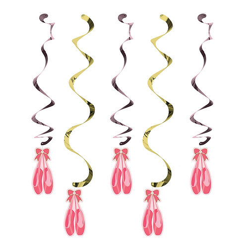 Twinkle Toes Ballet Espirales Decorativos (x5u)