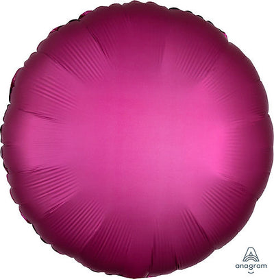 18" C SATIN LUXE POMEGRANATE
