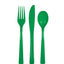 GREEN 18CT. CUTLERY
