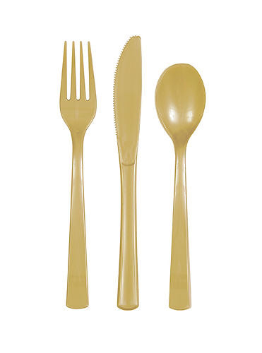 GOLD 18CT. CUTLERY