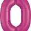 Number #9 Supershape Balloon 34" Hot Pink