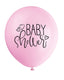 12" BABY SHOWER BALLOONS 8CT