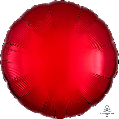 18" RED CIRCLE