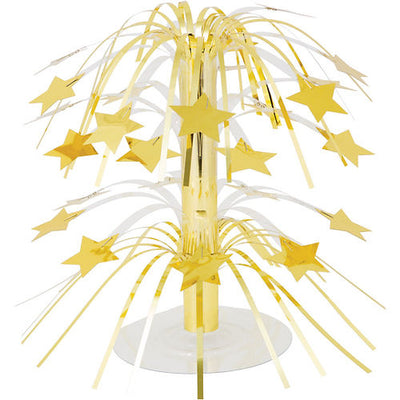 MINI CASCADE STARS CENTERPIECE GOLD