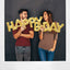 PHRASE HAPPY B'DAY GOLD
