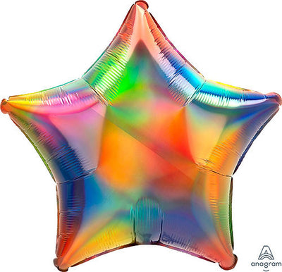 19" IRIDESCENT RAINBOW STAR