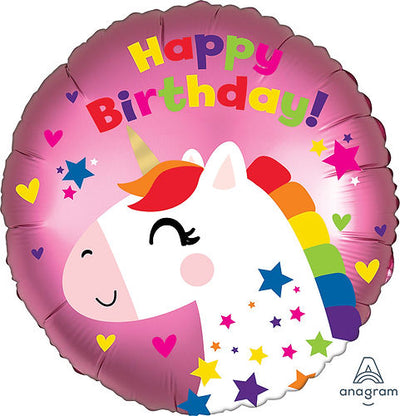 18" UNICORN BIRTHDAY